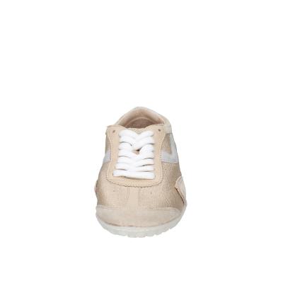 scarpe donna MOMA sneakers oro pelle beige camoscio PER00A-PERB BC855 Negozio