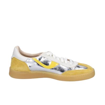scarpe donna MOMA sneakers giallo camoscio argento 3AS420-CRV3 BC821 In Saldo