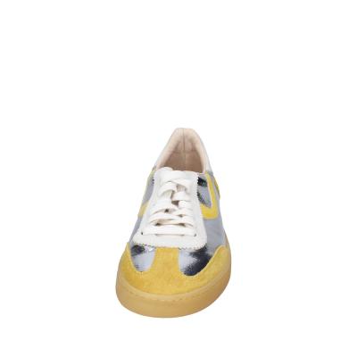 scarpe donna MOMA sneakers giallo camoscio argento 3AS420-CRV3 BC821 In Saldo