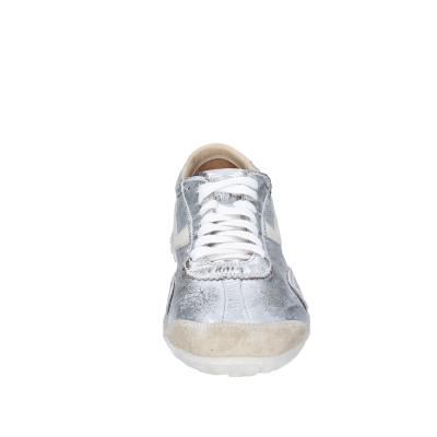 scarpe donna MOMA sneakers grigio pelle beige camoscio BC176 Nuovo