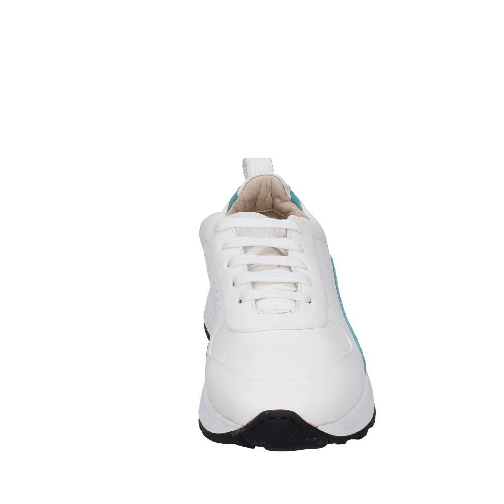 scarpe donna MOMA sneakers bianco pelle camoscio 3AS412 EY624 Qualità