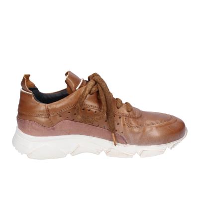scarpe donna MOMA sneakers marrone pelle camoscio BK477 Soddisfazione Garantita