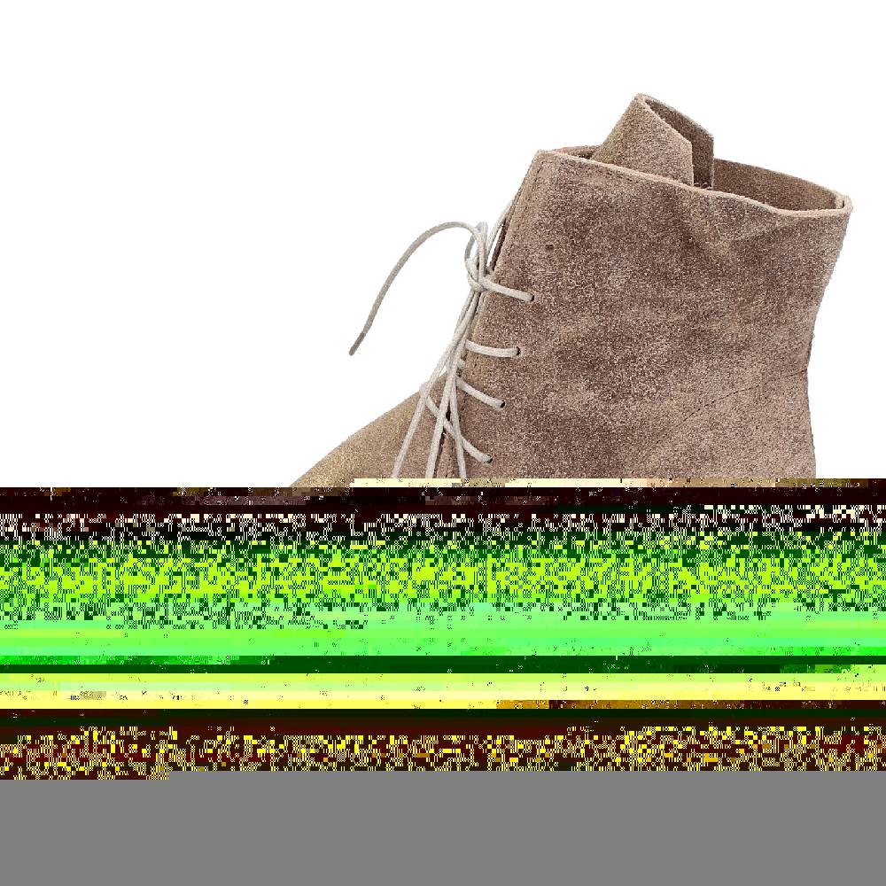 scarpe donna MOMA stivaletti marrone camoscio oro 35402I VINTAGE EX443 Sottocosto