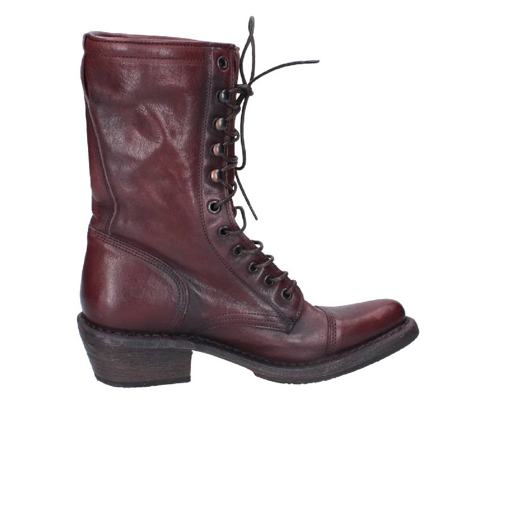 scarpe donna MOMA stivaletti bordeaux pelle 77301C EY564 Novità