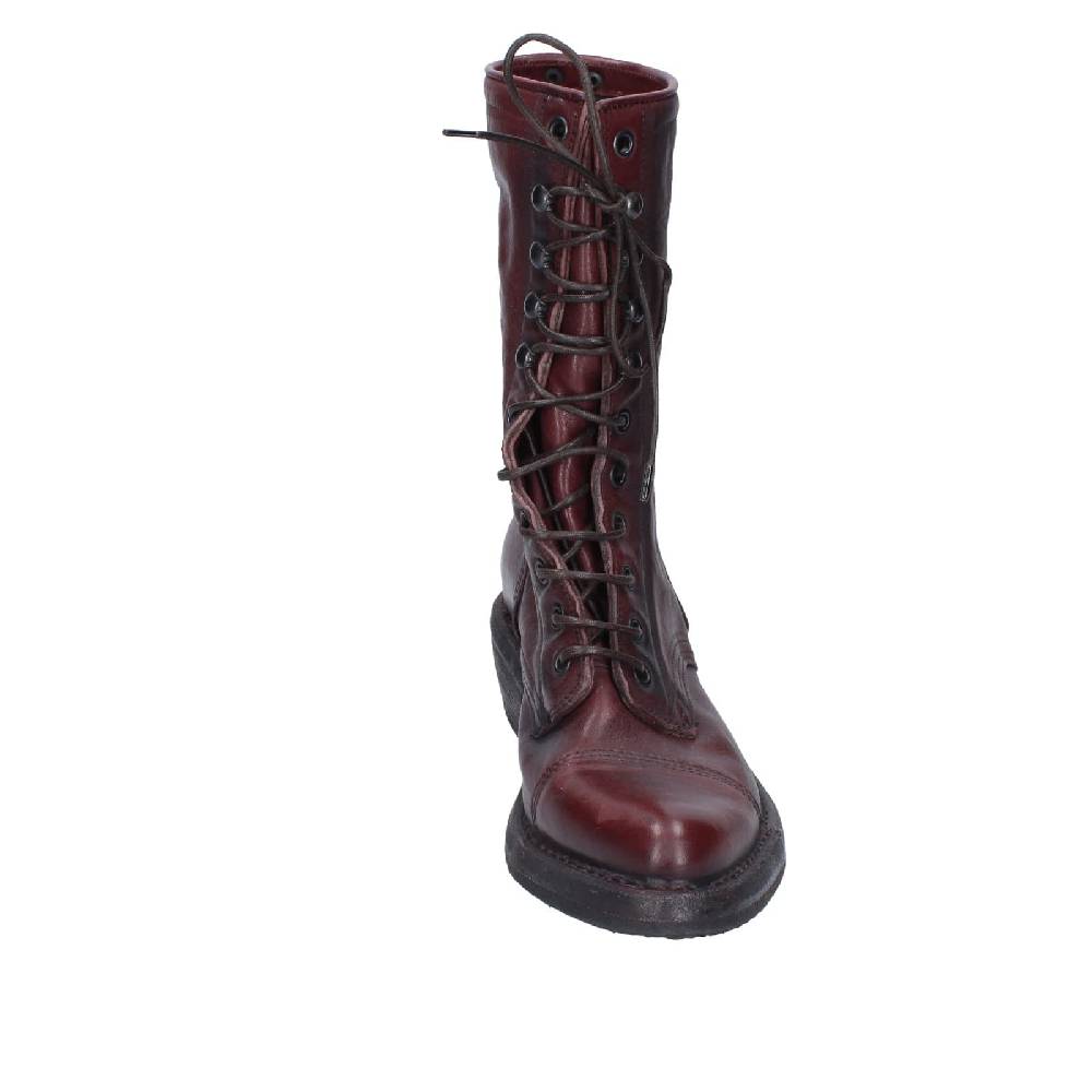 scarpe donna MOMA stivaletti bordeaux pelle 77301C EY564 Novità