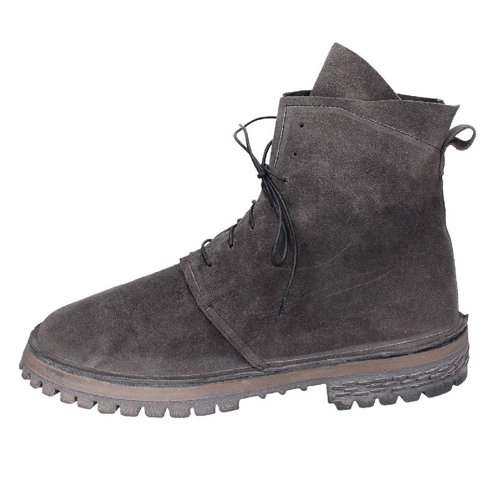 scarpe donna MOMA stivaletti grigio camoscio 73302C EY639 Offerte