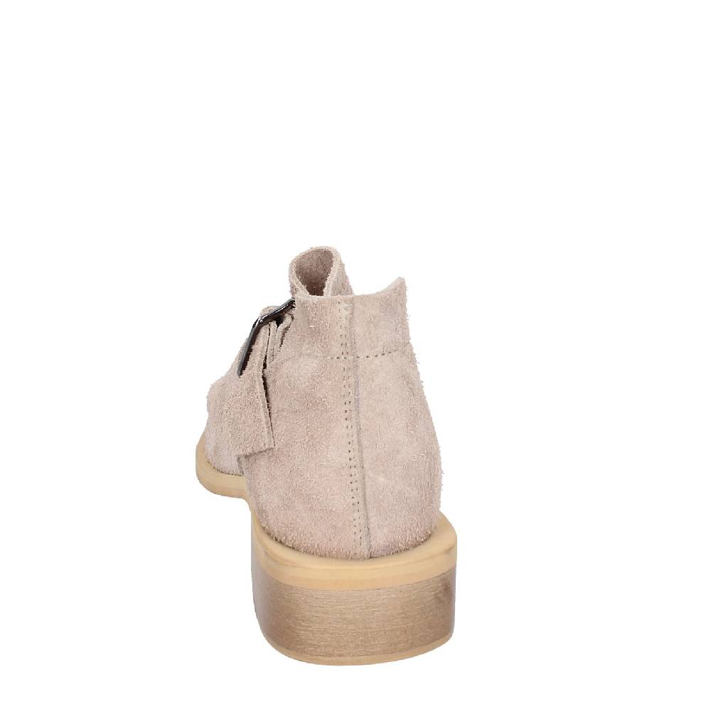 scarpe donna MOMA sandali beige camoscio argento 35403G VINTAGE EX453 Vendita Calda