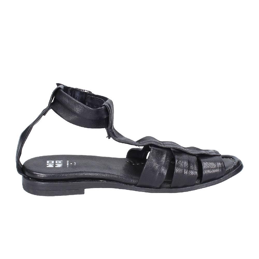 scarpe donna MOMA sandali nero pelle 32404G VINTAGE EX404 I Più Venduti