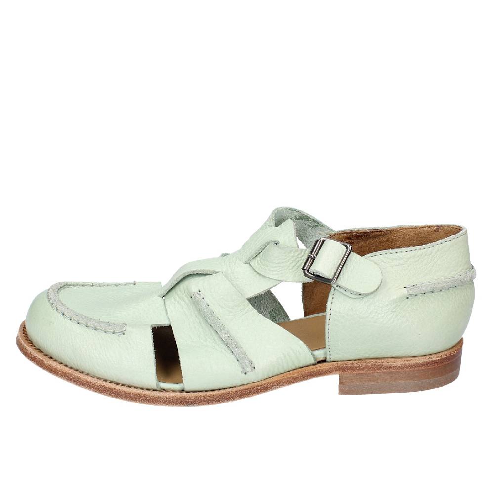scarpe donna MOMA sandali verde pelle 40407G VINTAGE EX458 Vendite Flash