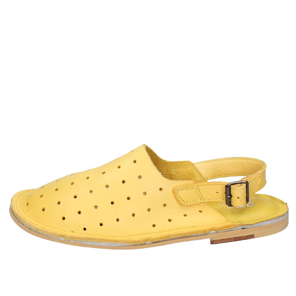 scarpe donna MOMA sandali giallo pelle 36404G VINTAGE EX438 Negozio