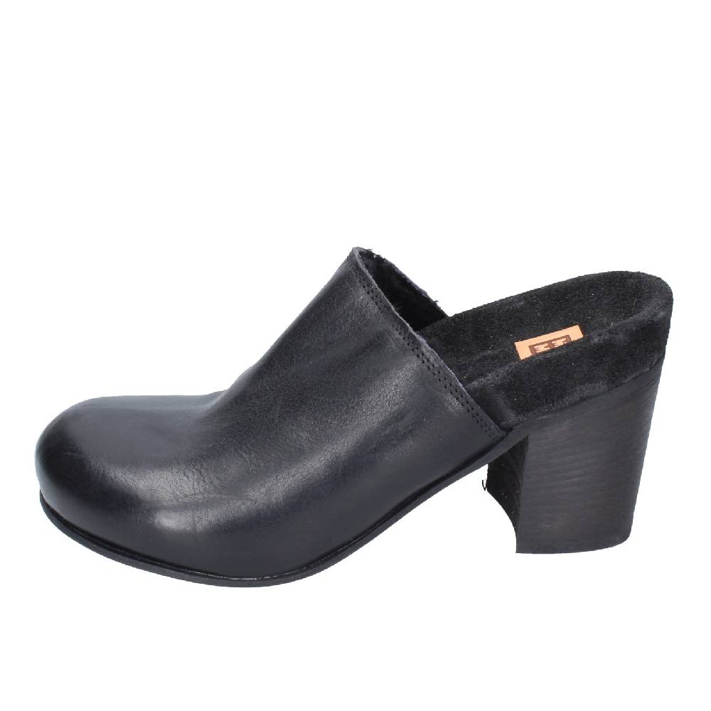scarpe donna MOMA sandali nero pelle 86301G EY617 Italia