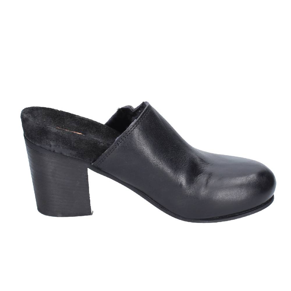 scarpe donna MOMA sandali nero pelle 86301G EY617 Italia