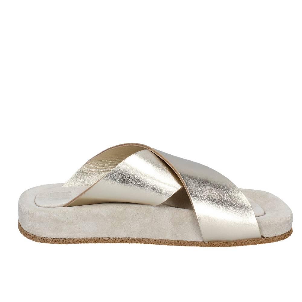 scarpe donna MOMA sandali platino pelle 1GS473 EY627 2025