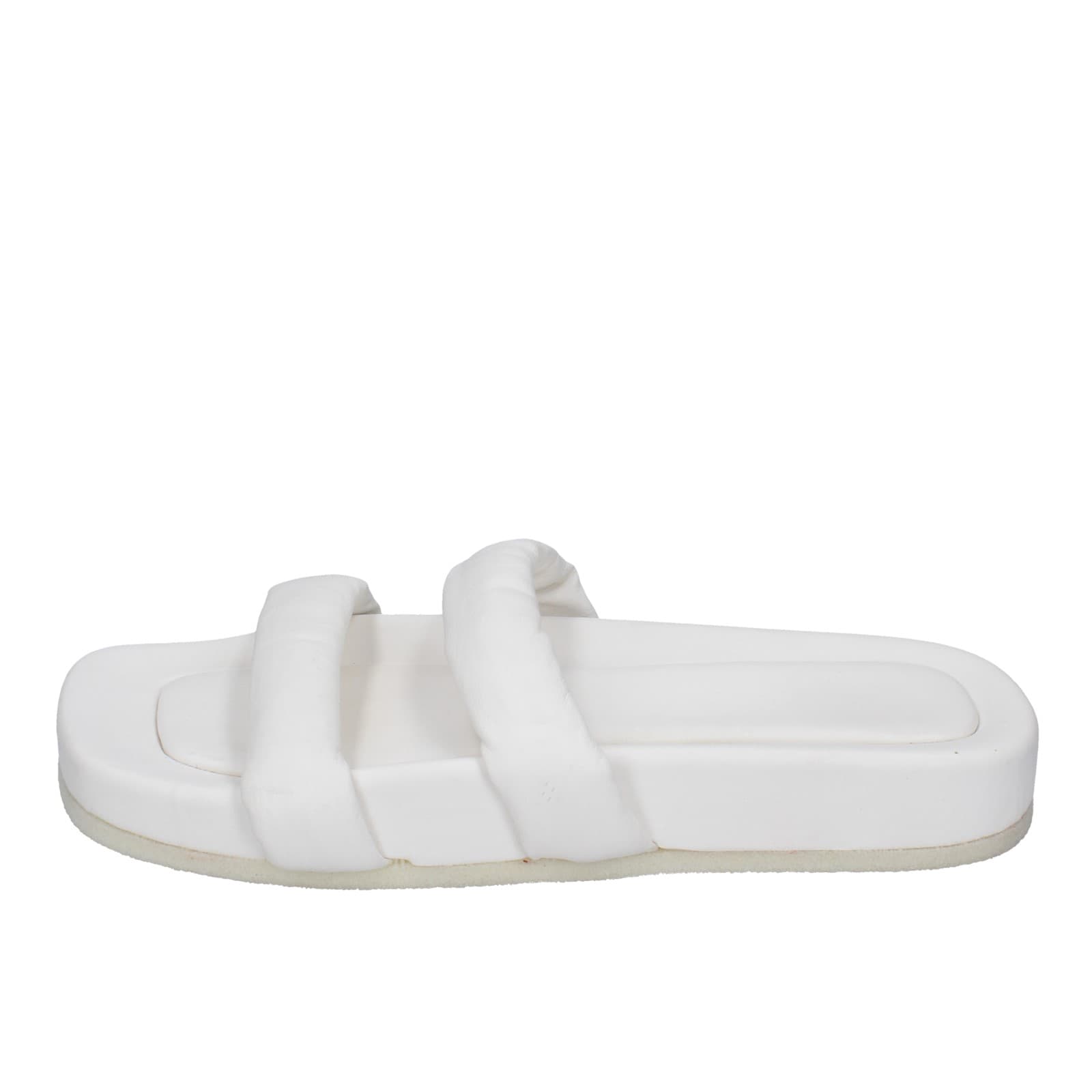 scarpe donna MOMA sandali bianco pelle EY601 Shopping online