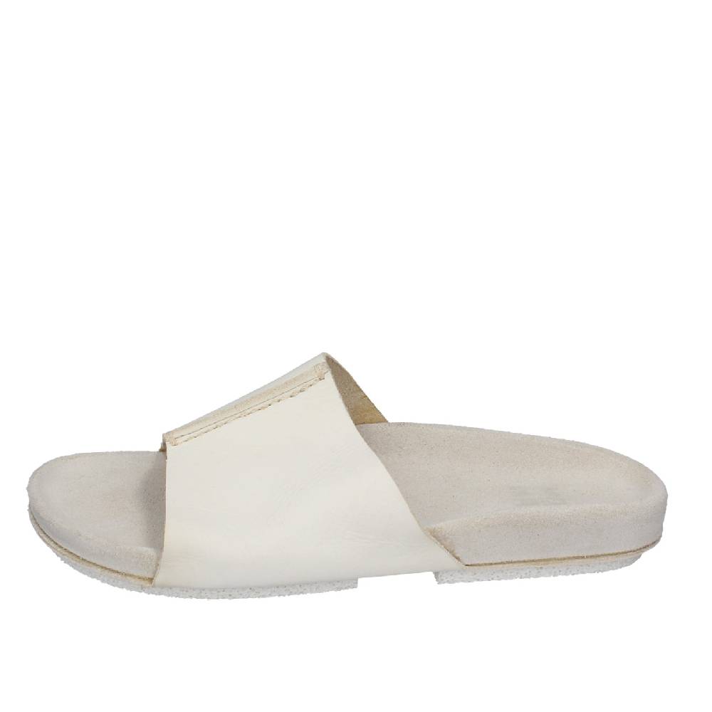 scarpe donna MOMA sandali bianco pelle 1GS455 EY630 Qualità