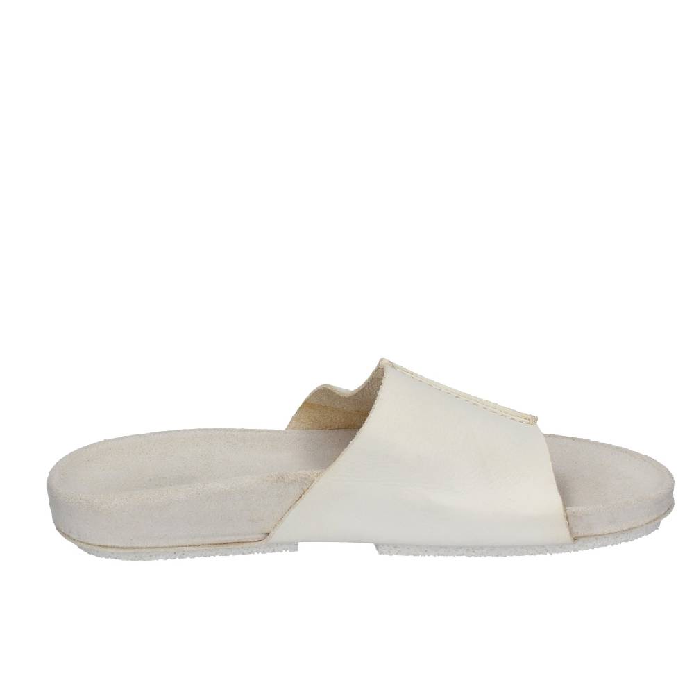 scarpe donna MOMA sandali bianco pelle 1GS455 EY630 Qualità
