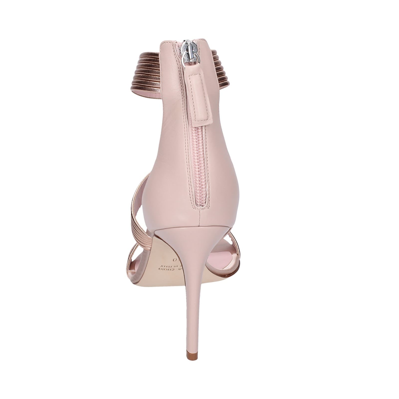 scarpe donna LELLA BALDI sandali rosa pelle EZ981 Promozione