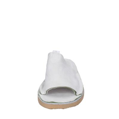 scarpe donna MOMA sandali bianco camoscio BK121 Spedizione Gratuita