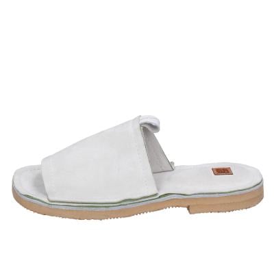 scarpe donna MOMA sandali bianco camoscio BK121 Spedizione Gratuita