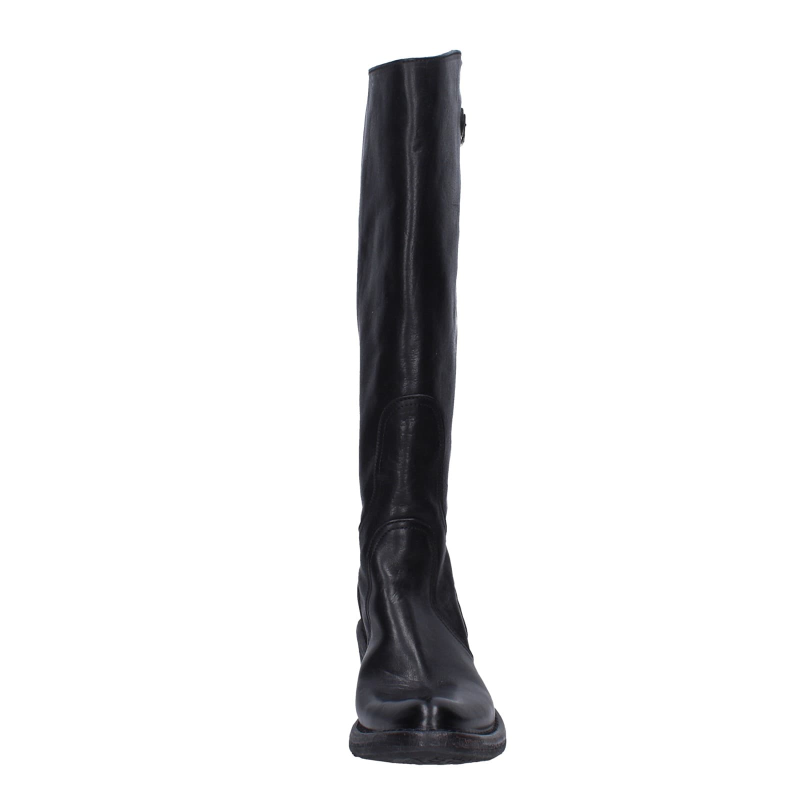 scarpe donna MOMA stivali nero pelle 77303D-CU EY491 Pezzi Unici