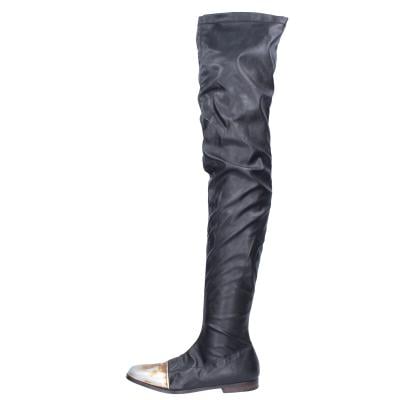 scarpe donna MOMA stivali nero pelle BK302 Offerta per la Festa della Mamma