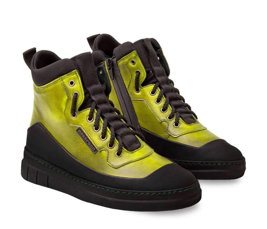 Pakerson STIVALETTO APUANE PELLE VERDE PISTACCHIO In Saldo