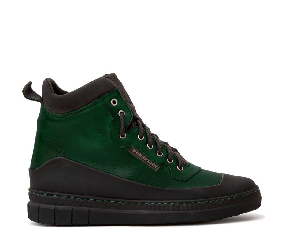 Pakerson STIVALETTO APUANE PELLE VERDE INTENSO