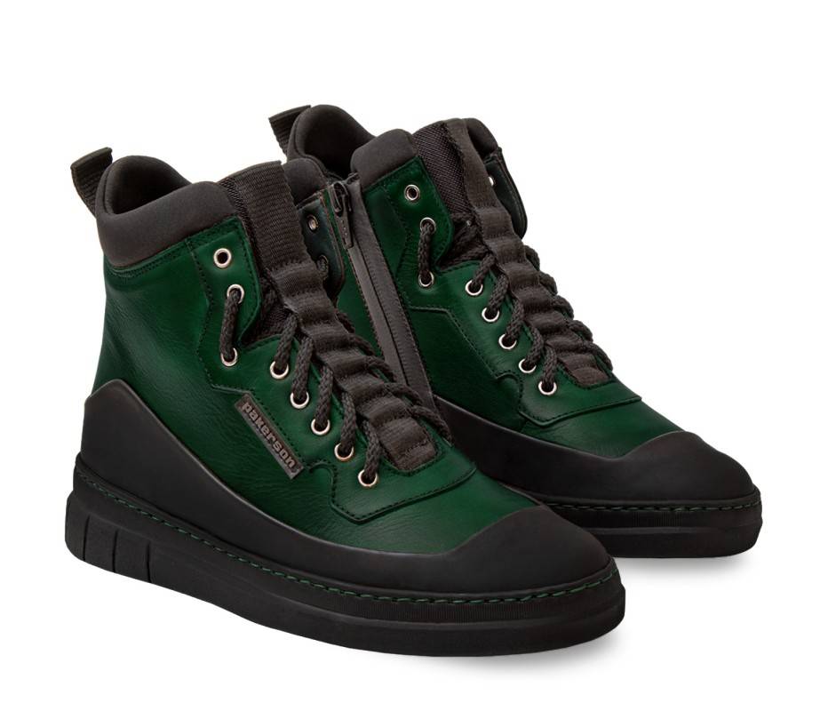Pakerson STIVALETTO APUANE PELLE VERDE INTENSO Moda