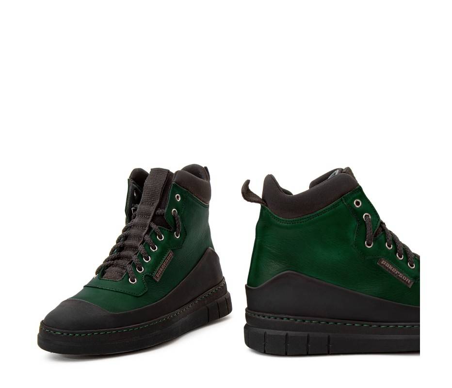 Pakerson STIVALETTO APUANE PELLE VERDE INTENSO Moda