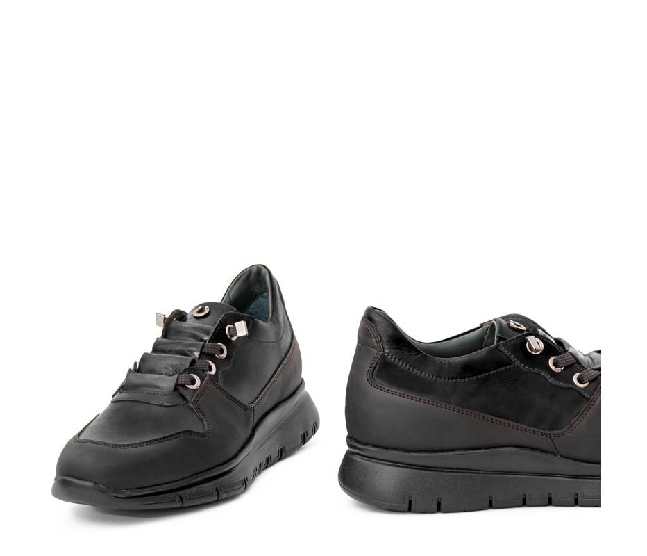Pakerson SNEAKER AMIATA PELLE NERA Acquista Ora