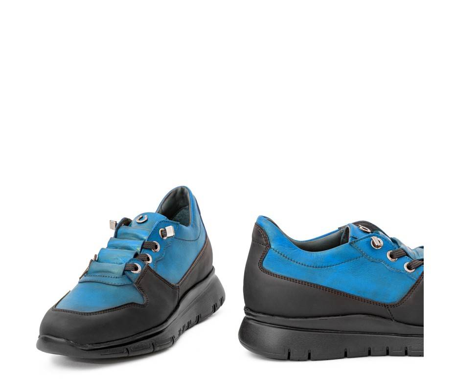 Pakerson SNEAKER AMIATA PELLE AZZURRO CIELO Fino Al -60%