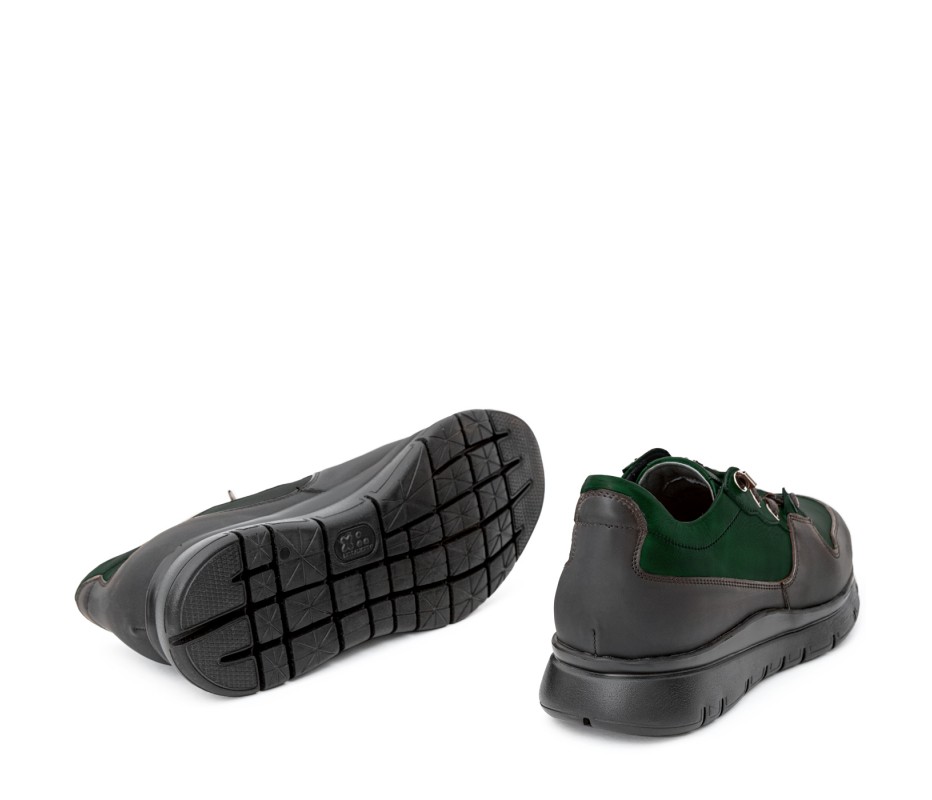 Pakerson SNEAKER AMIATA PELLE VERDE INTENSO Affare Del Giorno
