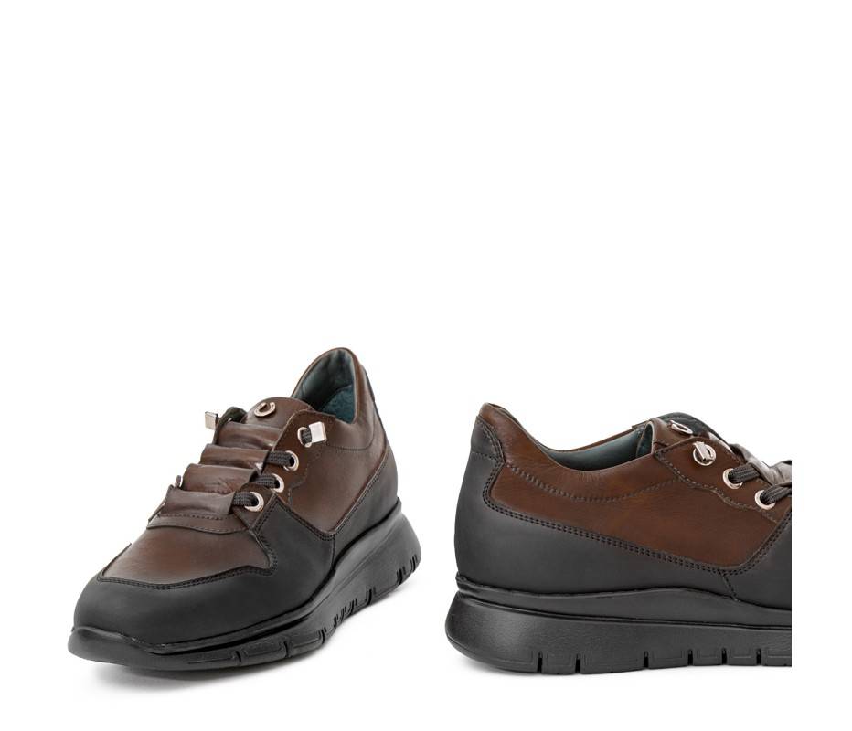 Pakerson SNEAKER AMIATA PELLE CIOCCOLATO Prezzo Ridotto