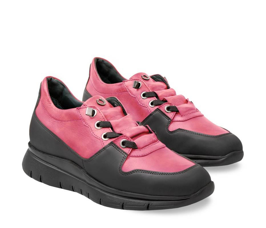 Pakerson SNEAKER AMIATA PELLE ROSA Sconto