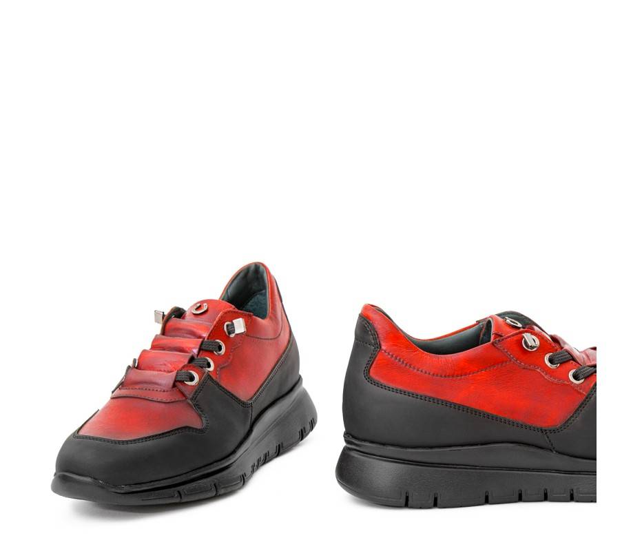 Pakerson SNEAKER AMIATA PELLE ROSSA Offerta