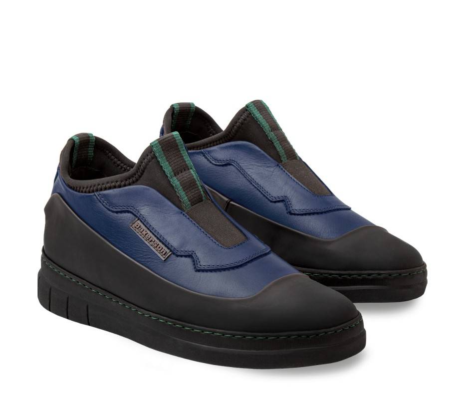 Pakerson SCARPA ABETONE PELLE BLU NAVY In Vendita