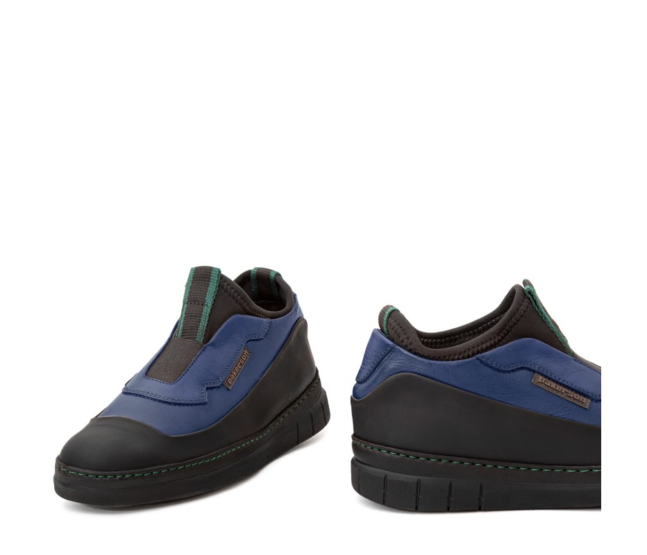 Pakerson SCARPA ABETONE PELLE BLU NAVY In Vendita