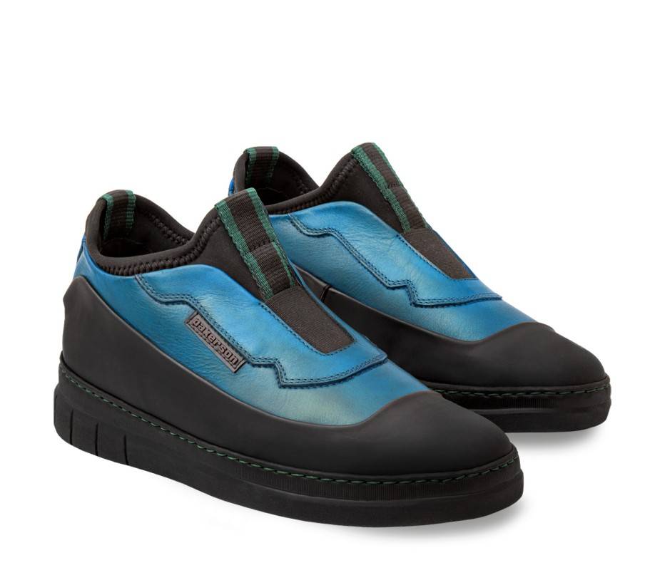 Pakerson SCARPA ABETONE PELLE AZZURRO CIELO Saldi