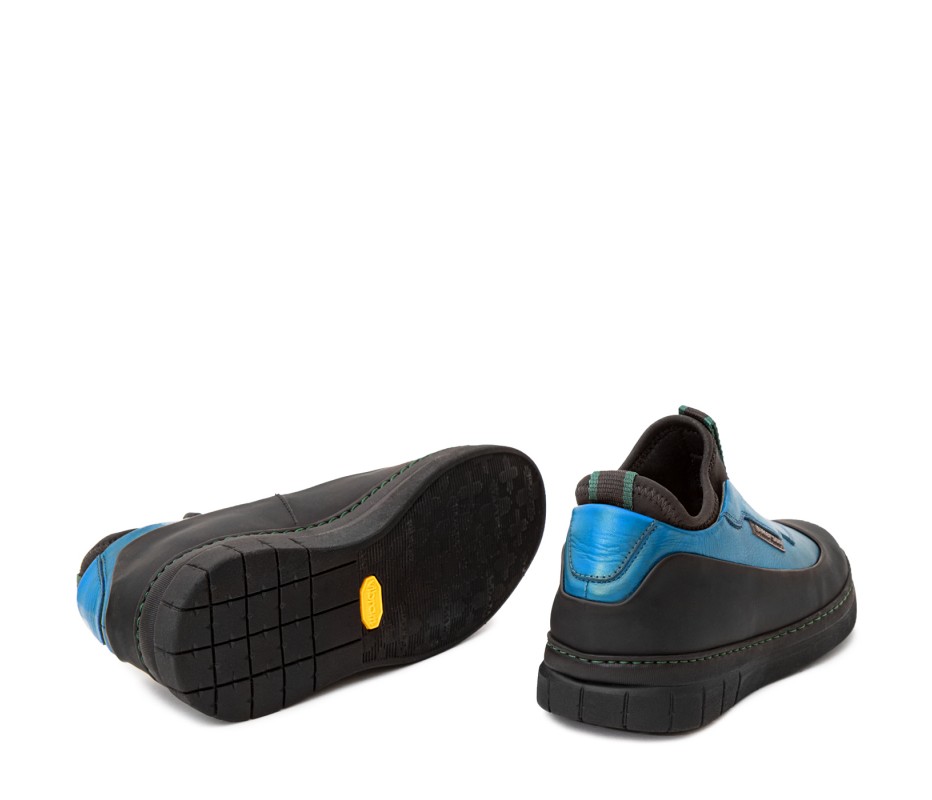 Pakerson SCARPA ABETONE PELLE AZZURRO CIELO Saldi