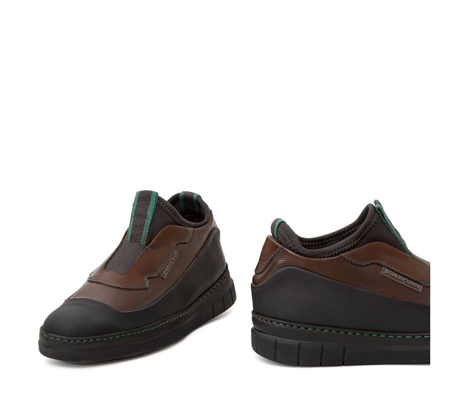 Pakerson SCARPA ABETONE PELLE CIOCCOLATO Vendita Calda