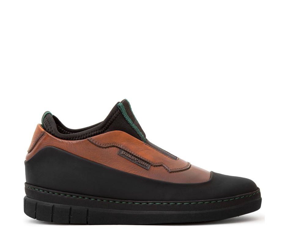 Pakerson SCARPA ABETONE PELLE MARRONE TAN