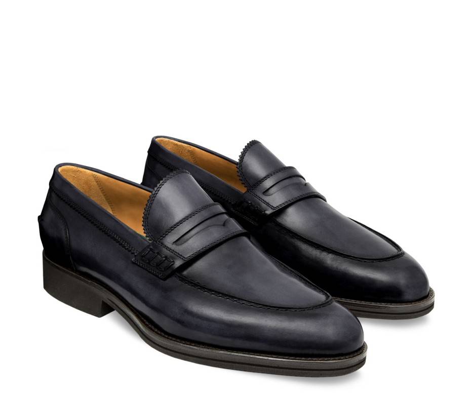 Pakerson MOCASSINO LUCCA PELLE GRIGIO STONE Promozione