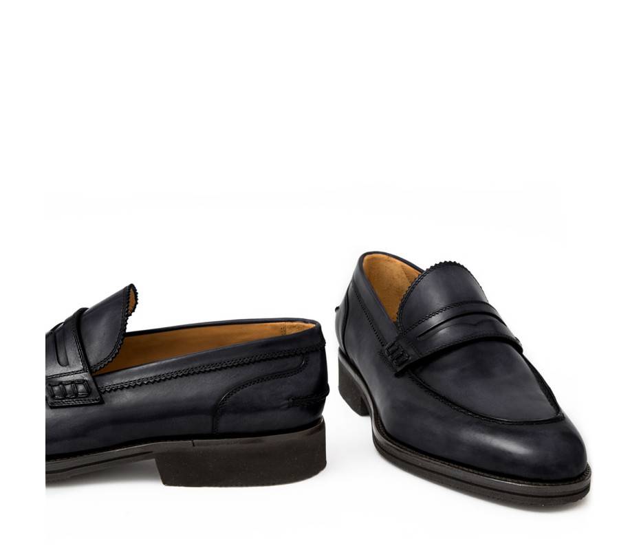 Pakerson MOCASSINO LUCCA PELLE GRIGIO STONE Promozione