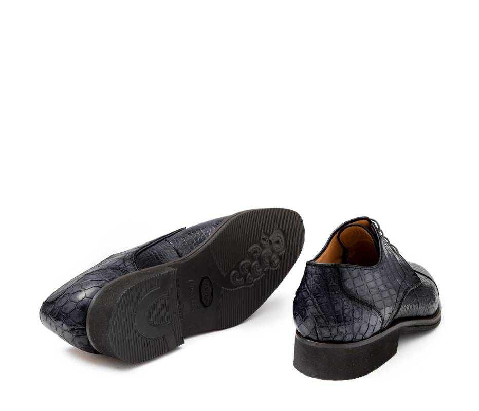 Pakerson DERBY FIRENZE ALLIGATORE GRIGIO STONE Soddisfazione Garantita