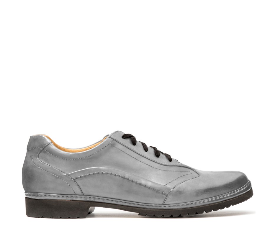 Pakerson DERBY PIENZA PELLE GRIGIO SMOG
