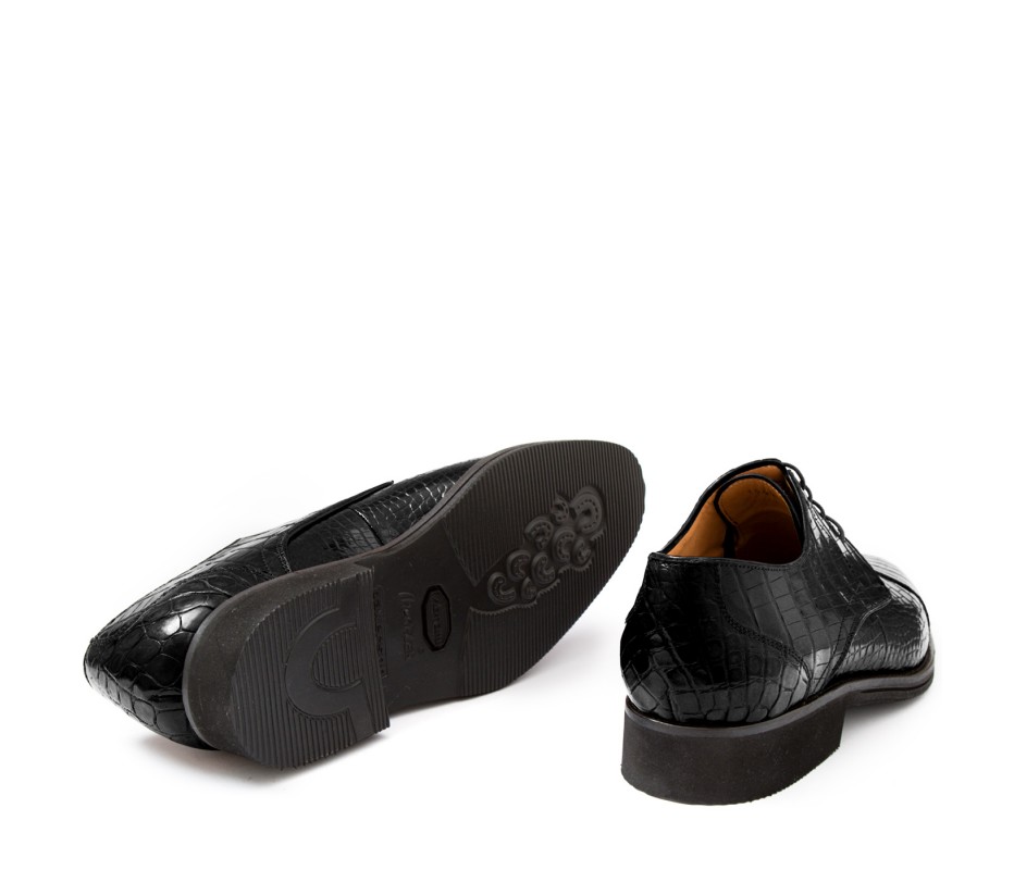 Pakerson DERBY FIRENZE ALLIGATORE NERO Consegna Veloce