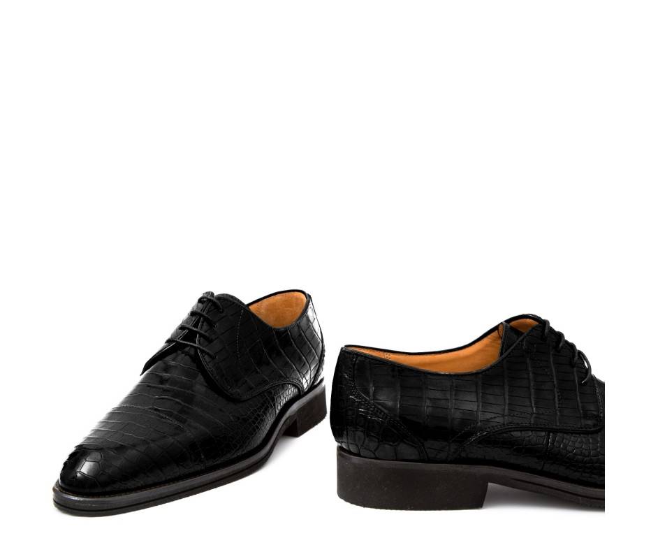 Pakerson DERBY FIRENZE ALLIGATORE NERO Consegna Veloce