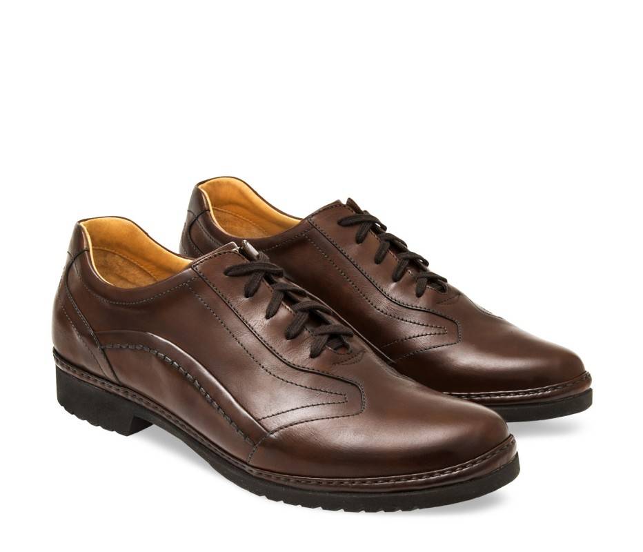 Pakerson DERBY PIENZA PELLE CIOCCOLATO Sottocosto
