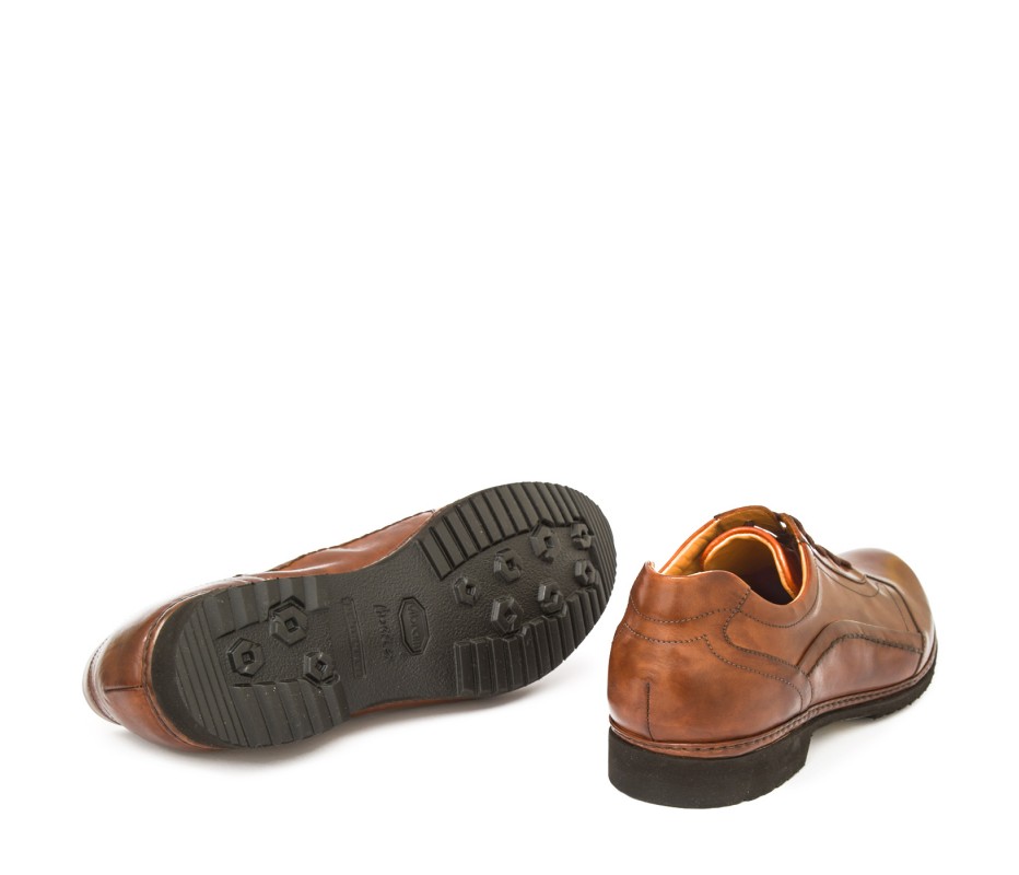 Pakerson DERBY PIENZA PELLE MARRONE TAN Offerta