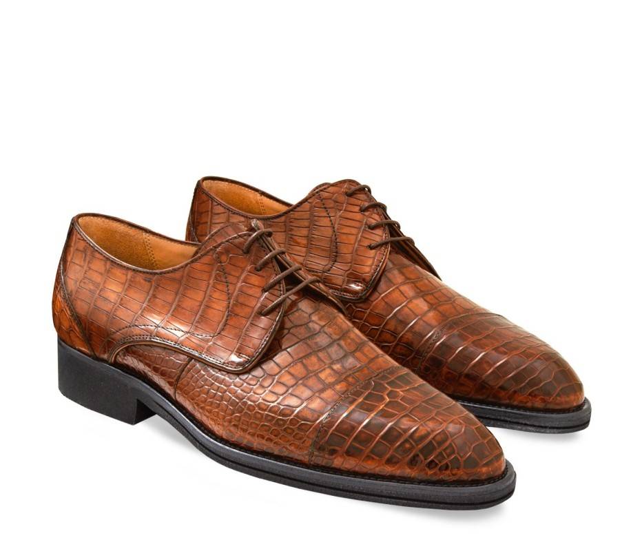 Pakerson DERBY FIRENZE ALLIGATORE MARRONE WOOD Online
